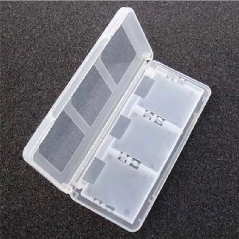 

6 in 1 Plastic Game Card Storage Holder Case Cover Box for 3DS DS