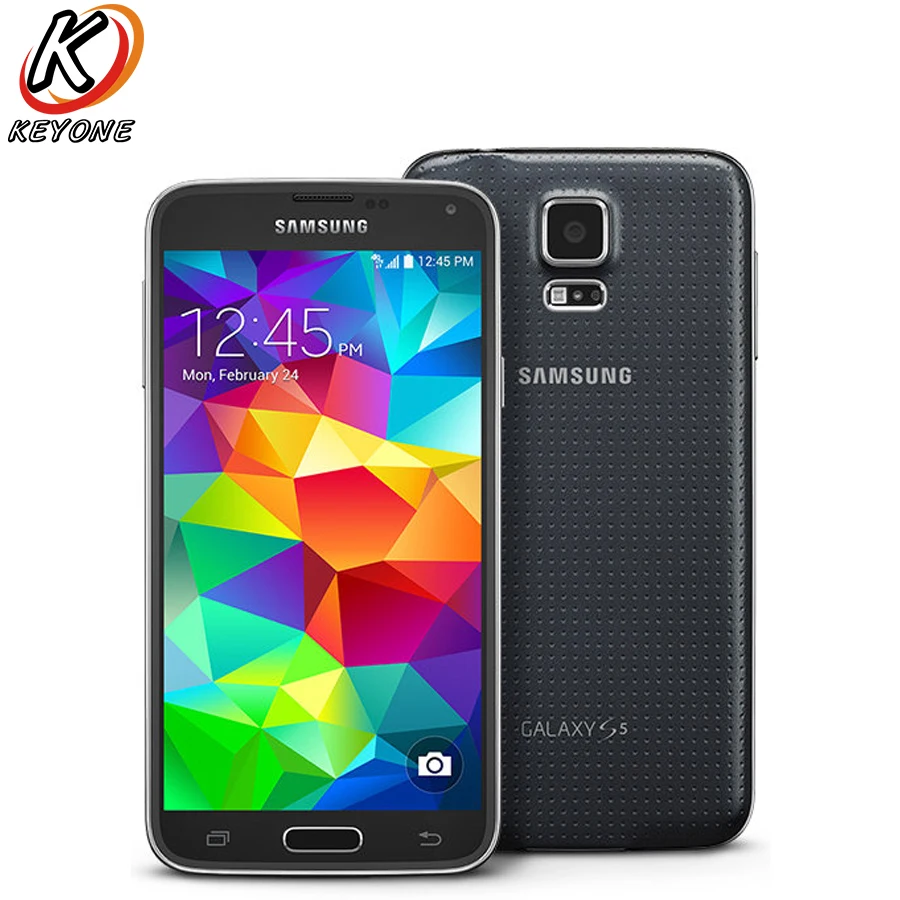 Original T Mobile Version Samsung Galaxy S5 G900T Mobile Phone 5.1 inch ...