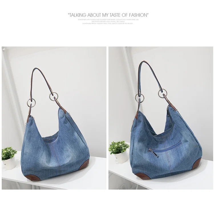 mini crossbody bag Large Luxury Handbags New Women Bag Designer Ladies Hand bags Big Purses Jean Denim Tote Shoulder Crossbody Women Messenger Bag women's bags accessorize