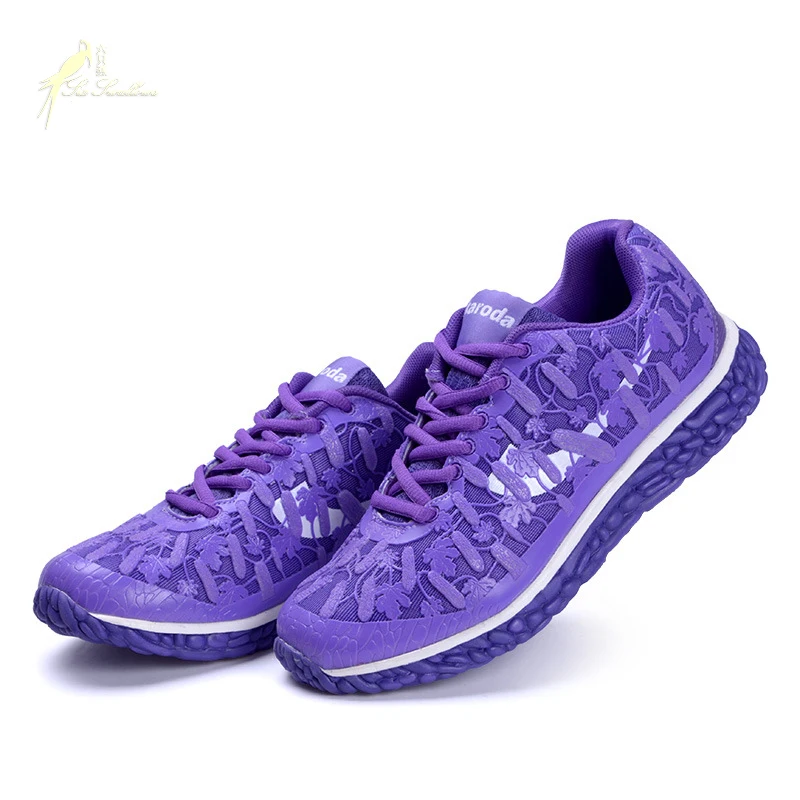 purple rubber shoes