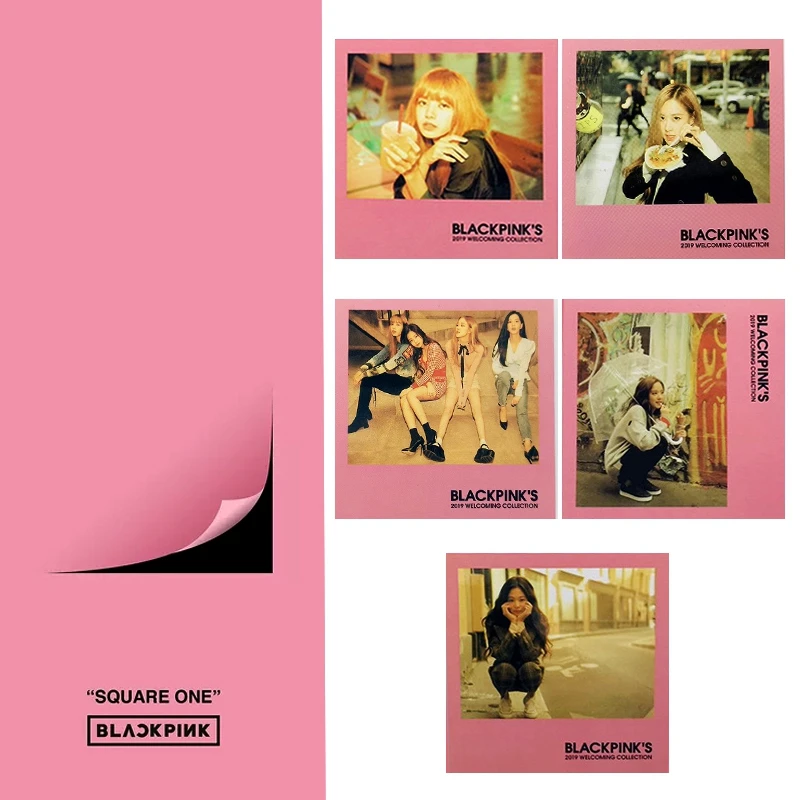 

SGDOLL Korea KPOP BLACKPINK Photocard New Fashion LOMO Card Fans Gift Collection Card Books 2019 New Readings Hot Sale 5pcs/set