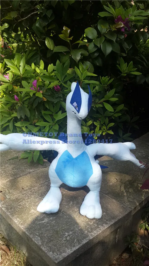 OHMETOY новая Lugia Plushie кукла 55 см игрушка в виде животного детский подарок на день рождения Коллекция Juguetes