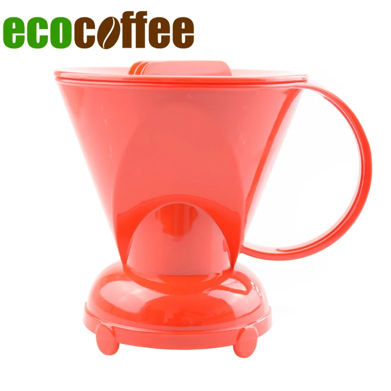 Eco coffee V60 coffee Dripper 580 мл термостойкие серверные бумажные фильтры 40 шт. набор для самостоятельной сборки, аксессуары для баристы в запасе, Новинка