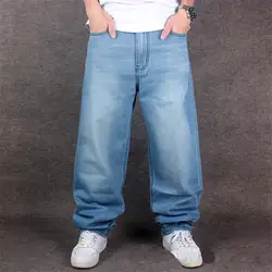 Европа и США tide Брендовые мужские Джинсы Свободные повседневные модные бриджи хип-хоп штаны брюки штаны размер 30-44 46