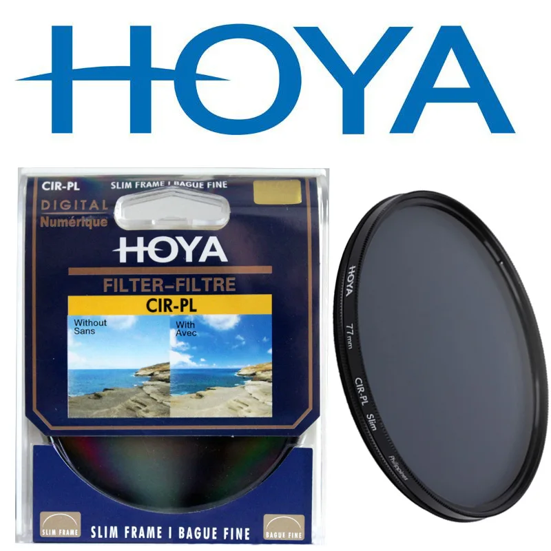 HOYA Camera SLIM CPL Filter 58mm 67mm 72mm 77mm 82mm Circular