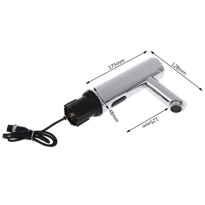 Bathroom Automatic Infrared Sensor Sink Faucet Touchless Basin Water Tap Deck Mounted 2019 new