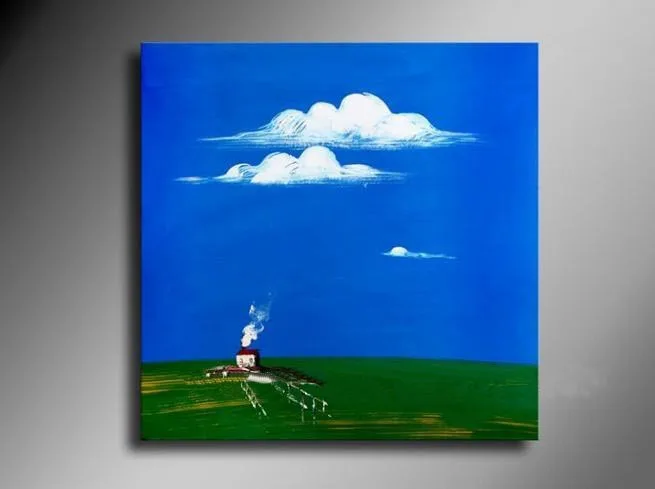 

handmade oil painting on canvas modern 100% Best Art Abstract oil painting original directly from artis XD1-285