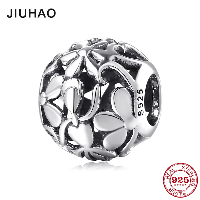 

Hot hollow out girls and flowers 925 Sterling Silver fashion fine Beads Fit Original Pandora Charm Bracelet Jewelry making