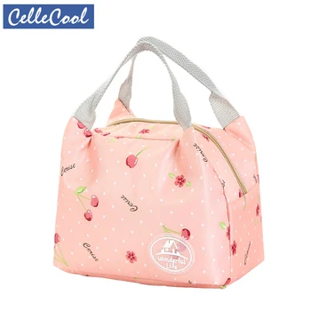 

Portable Thickening Lunch Bags Cold Proof Thermal Insulation Bags Student Outdoor Picnic Cartoon Travel Lunch Box Ice packs