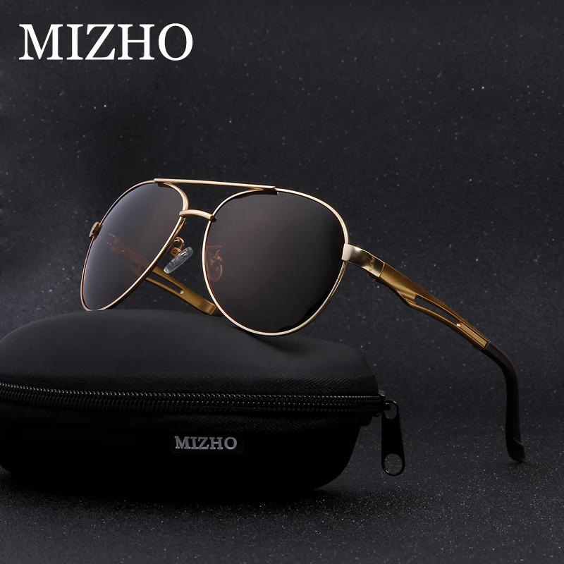 MIZHO 2020 визуальный бренд дизайнерский UV400 Солнцезащитные очки Мужские