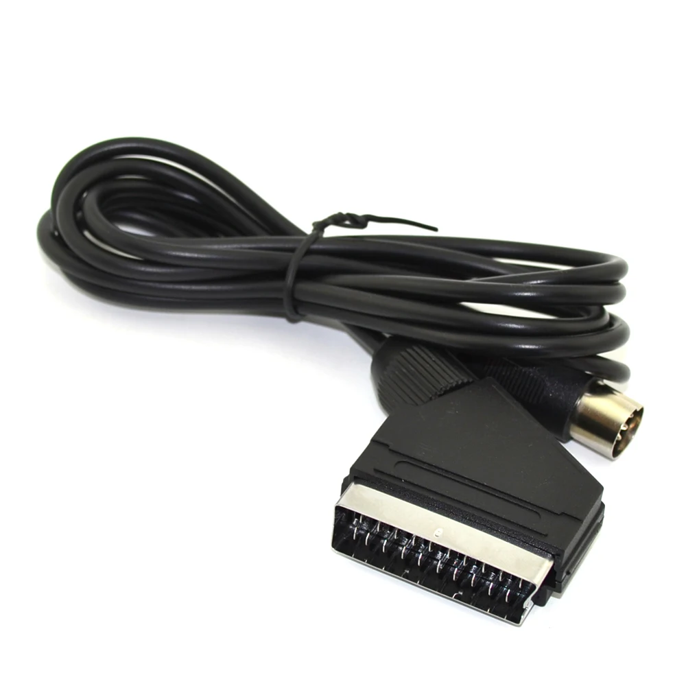 10 шт. PAL V-Pin EU Scart AV кабель для SEGA Mega Drive 1 Genesis | Электроника