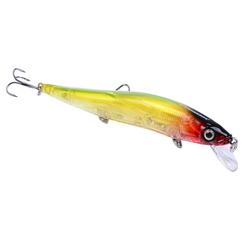 

Hot Sale 1pc Painting Fishing Lure 4.7"-11.94cm/14.47g-0.51oz Minnow Lures 6 Color Crank Bait Design