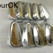 Tourok Гольф Головки для клюшки Мега Гольф кованые Гольф Утюги heads4-p, S,(9 шт.)(Нет вал) клубы Главы