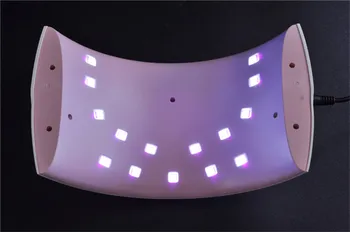 

New SUN9C gel uv curing lamp nail machine for curing nail gel art tool fast dry led lamp nail polish 24W arch shape nail dryer