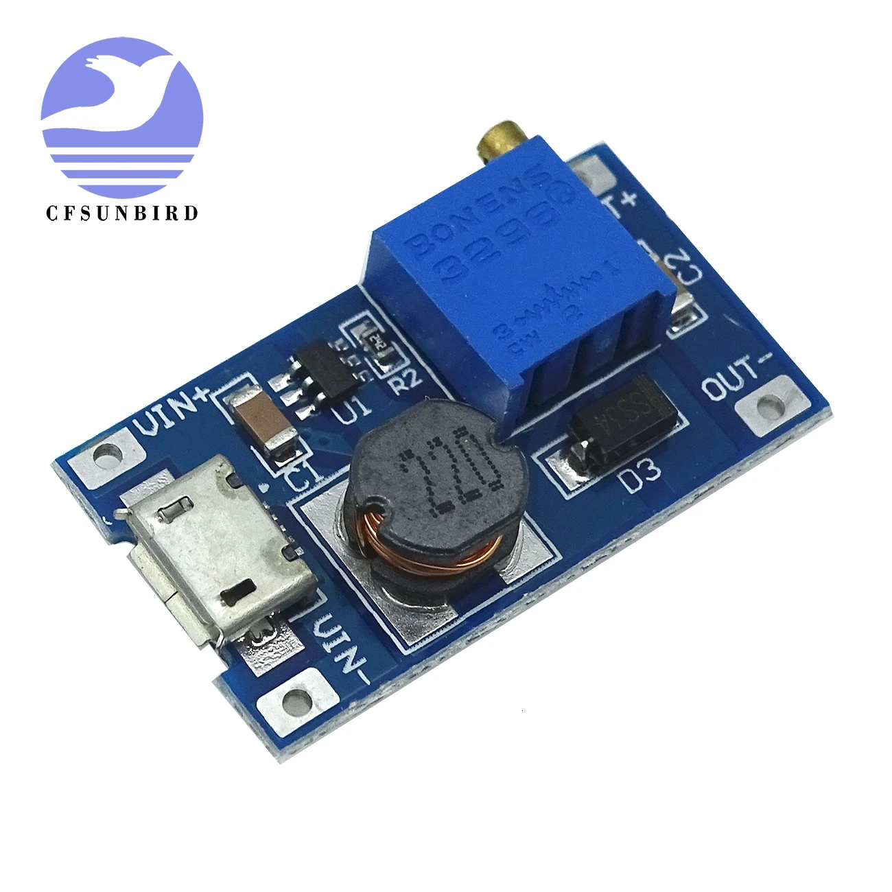 Регулируемый Модуль Boost 2 А Повышающий а с MICRO USB в 24 В до 5 9 12 28 MT3608 LM2577|step up|5v to 12vmodule