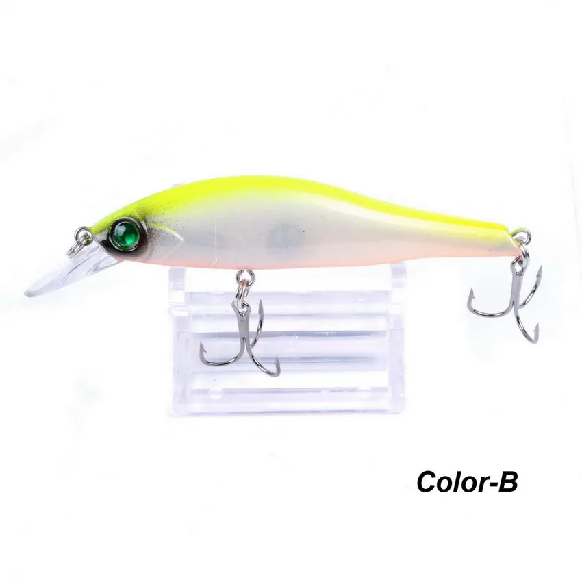 1pcs 11.48G/9.5CM Artificial Lures Plastic Shad Minnow Fishing Lures Wobblers Bass Bait Artificial Fishing Tackle Fake Fish Isca 1pcs 11.48G/9.5CM Artificial Lures Plastic Shad Minnow Fishing Lures Wobblers Bass Bait Artificial Fishing Tackle Fake Fish Isca