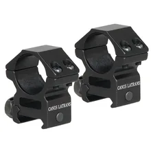 Койот Охота 25,4 мм кольцо крепления оптического прицела подходит для 20 мм рельс металлический Тактический Штатив для охоты крепление винтовки крепление GZ240120B