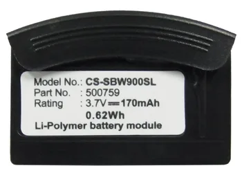 

Cameron Sino 170mAh Battery 500759 BATT-01 for Sennheiser BW900 BW900BAT