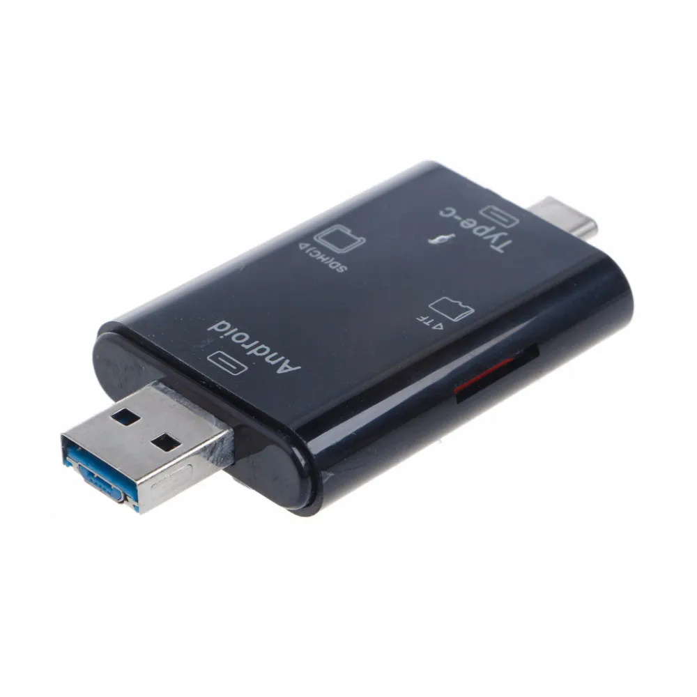 Ouhaobin картридеры многофункциональный считыватель карт SD карта Micro USB 3,1 Тип type-C USB 2,0 Micro 3 in1 адаптер td1229 челнока