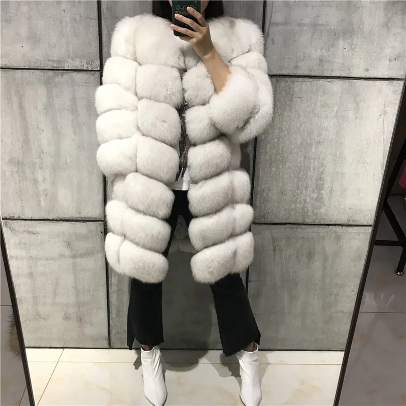 

lady fur coat women real fur coat natural fox fur outwear