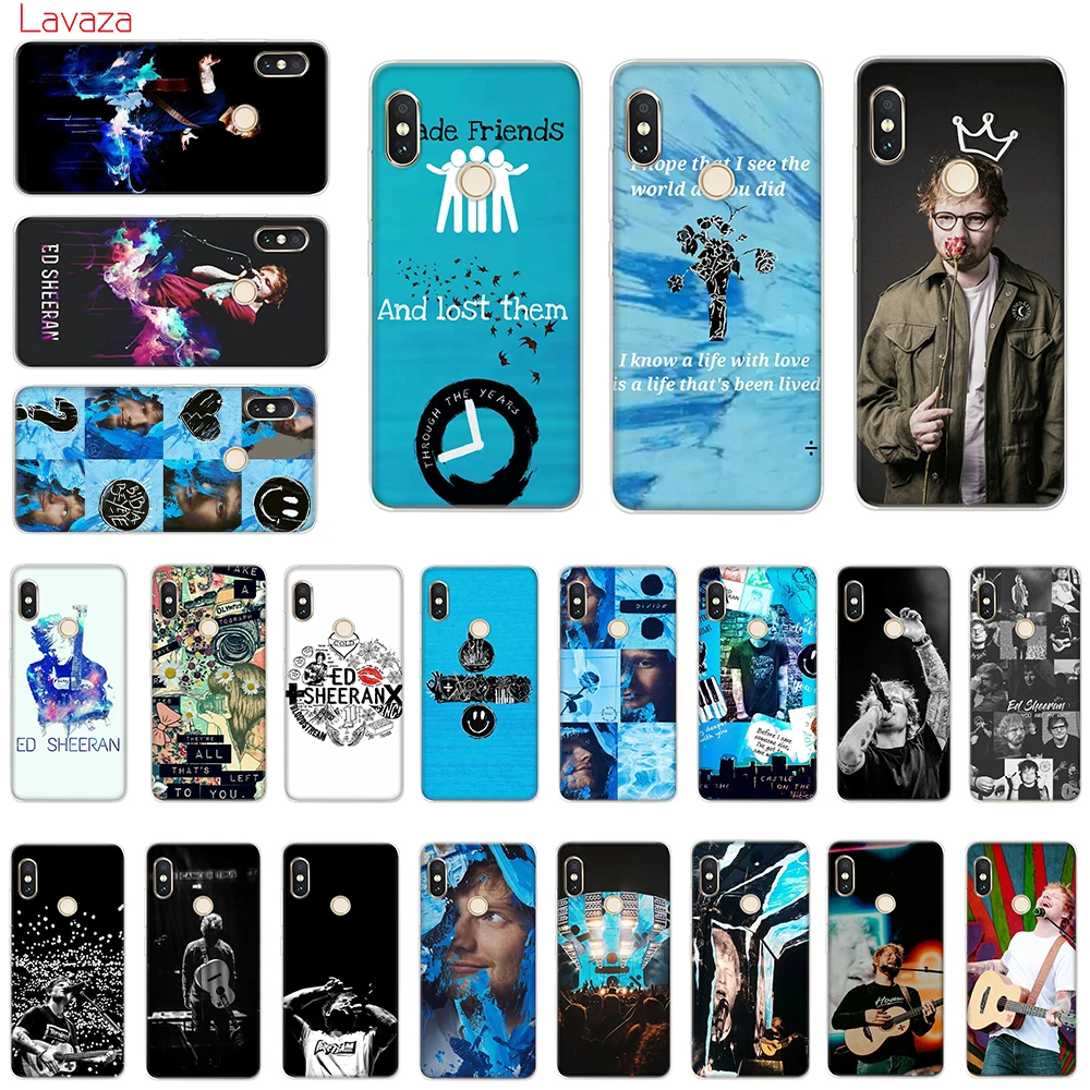 

Lavaza ed sheeran Hard Phone Case for Xiaomi Redmi 5A 5 Plus 6 Pro 6A cases for Redmi Note 5 6 7 Pro Cover