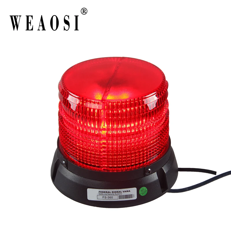 

AS-350 LED warning strobe Red beacon light/traffic emergency signal beacon for police/Red security alarm rotator lamp all car