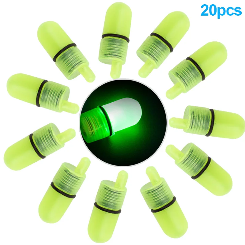

Hot Sale LED Luminous Fishing Bells Alarm Bite Ring Clip Night For Fishing Rod Outdoor Fishing Accessories 20 Pcs Wholesale