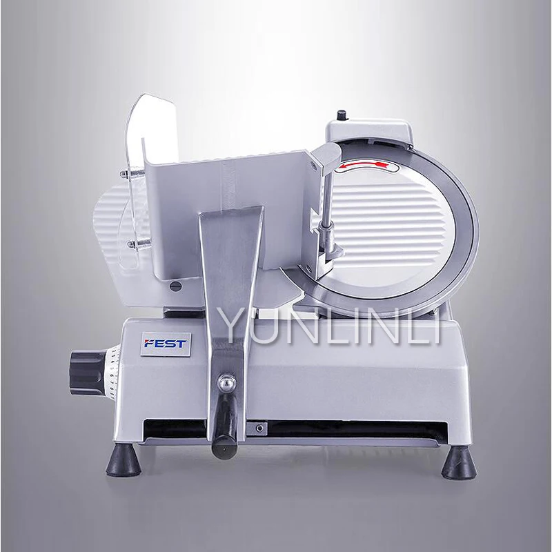 

Mutton Slicer, 220V 240W Commercial Planer Flaker, 10 Inch Semi-automatic Meat Slicer Mutton Roll Beef Roll RC-250B