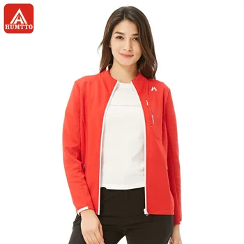 

HUMTTO Women's Knit Coat Cardigan Anti-sweat Soft Comfortable Jacket Slim Simple Pull Sportswear