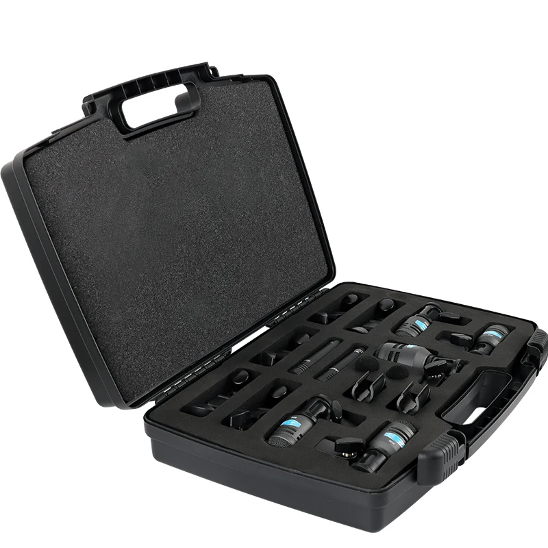 Профессиональный барабанный набор Alctron T8700II mics используемый в инструментах