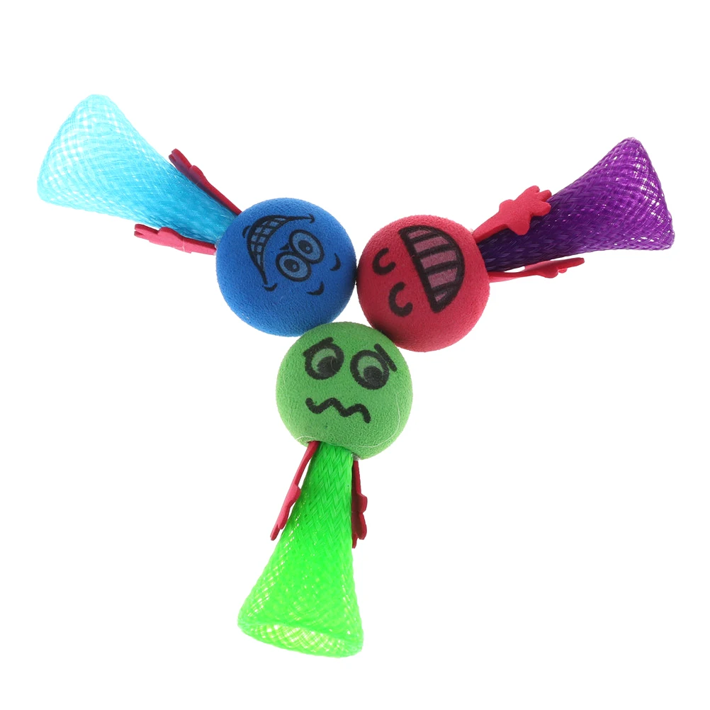 1/2/3/5 шт./упак. в стиле «хип-хоп» для прыжков куклы дети отскакивающий мяч игрушки развивающие игры выражений с бюстгальтером с пуш DownToys подарки для детей случайный - Цвет: 1Pc Random 7cm