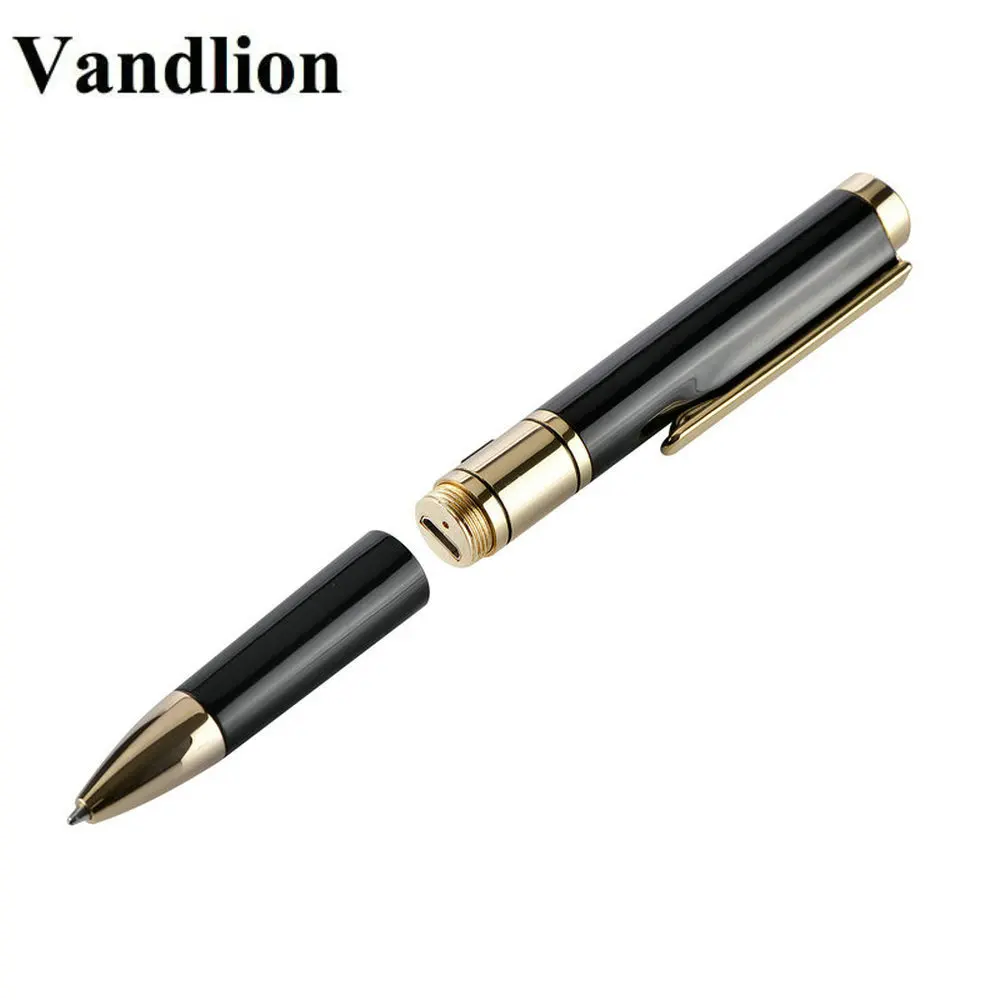 Vandlion Digital Voice Recorder Pen 16GB MP3 Player Audio Recorder Lossless Noise Reduction Stereo Sound Dictaphone Business V1