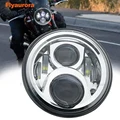 Universal 7 "Led Auto Motorrad Scheinwerfer H4 Phare Farol Moto Scheinwerfer Kopf Licht Für honda cb400 honda cb750 honda cb600 auf