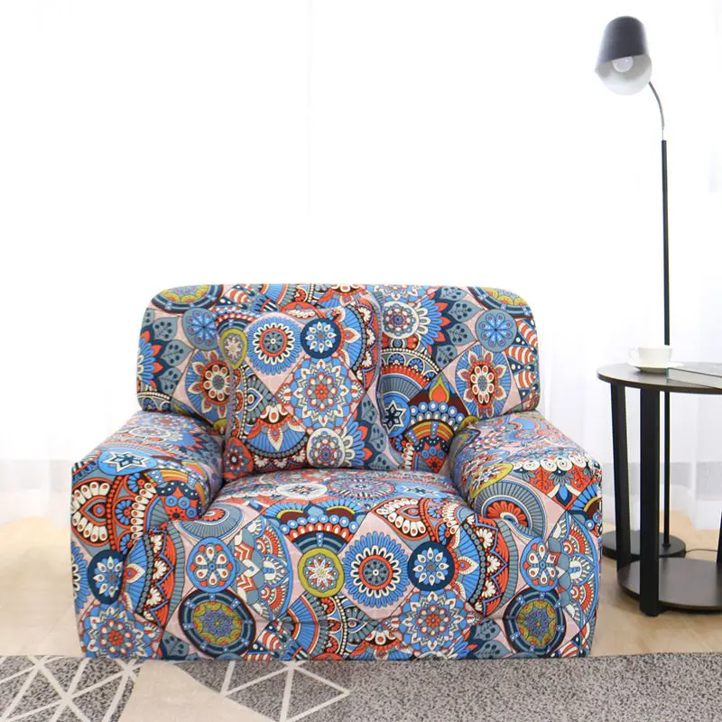 1 шт. чехлы для диванов 1 2 3 4 местный цветочный диван Чехол протектор мебели - Цвет: 19