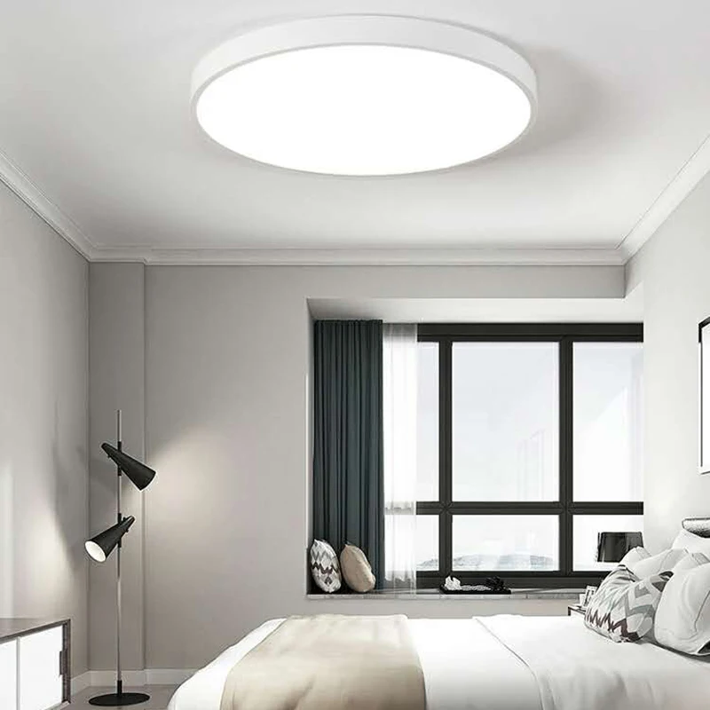 

Round LED Spotlight Ceiling Light Modern Lamp Bedroom Kitchen Surface Mount Panel Light Dropshipping