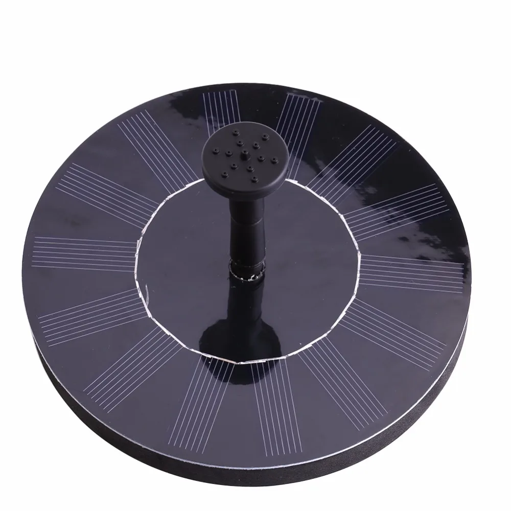 

Creative 180L/H 1.4W Solar Power Floating Fountain Water Pump for Birdbath Pool Watering Wide Irrigation Pumps Garden Pump