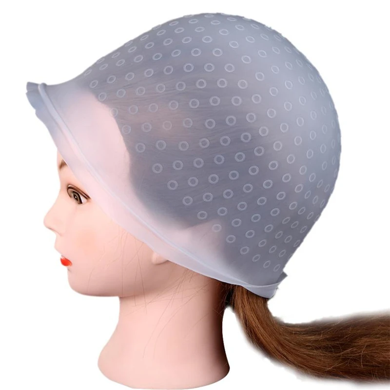 

Professional Salon Reusable Hair Colouring Highlighting Dye Cap Hat Hook Frosting Tipping Caps bone casquette gorras