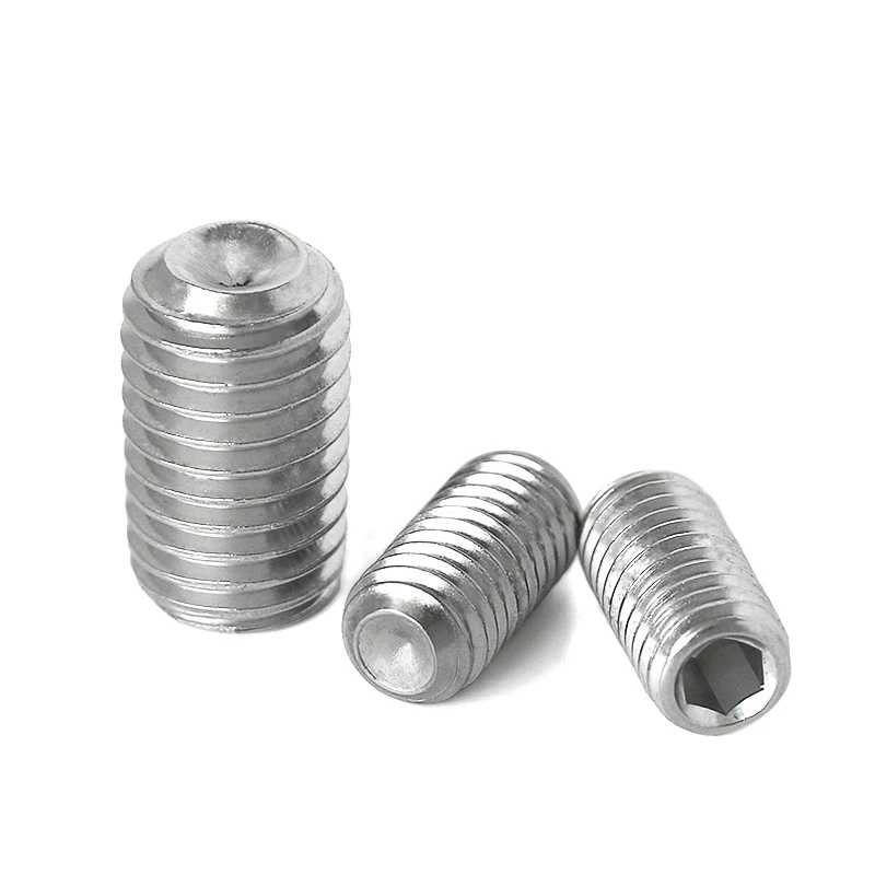 

Hex Set Grub Metric Thread Machine Headless Screws Hexagon Socket Bolt 304 Stainless Steel M1.6 M2 M2.5 M3