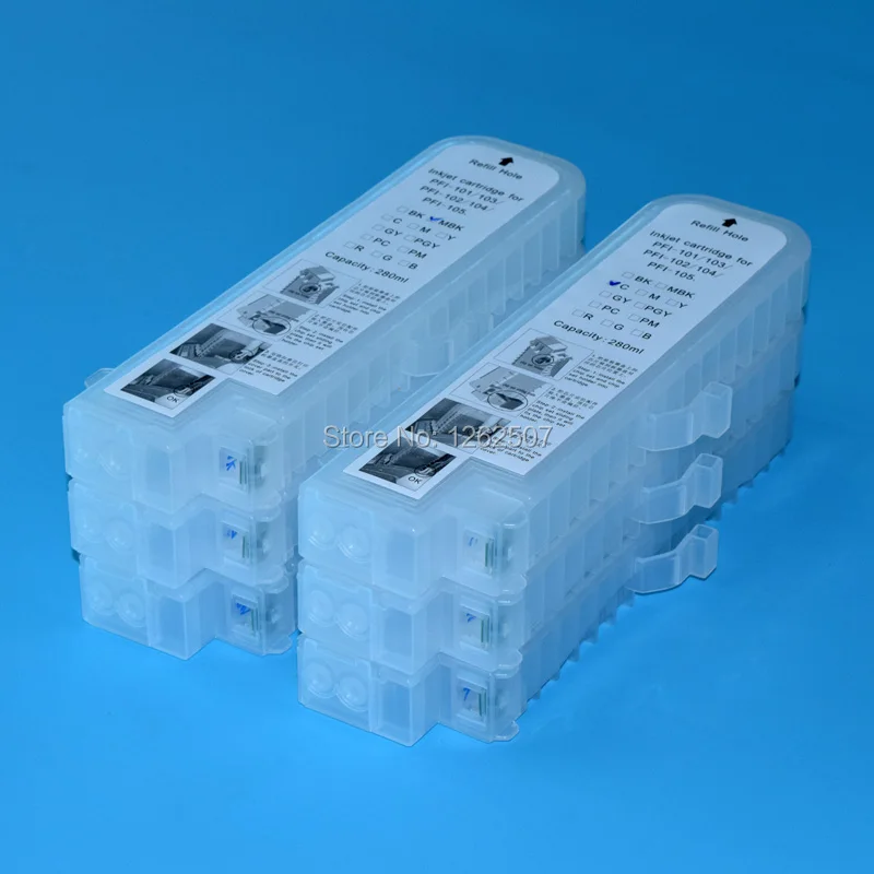 Canon PFI-101 102 103 Refill Cartridge 280ml 6 Color (7)