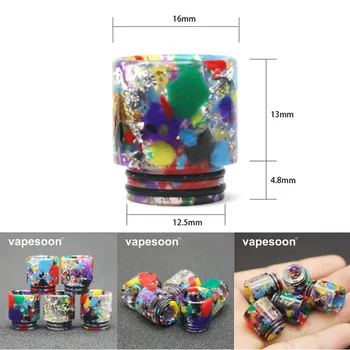 

Vapesoon 810 Drip Tip resin material for IJUST 3 TFV8 BIG BABY TFV12 prince rda rta atomizer