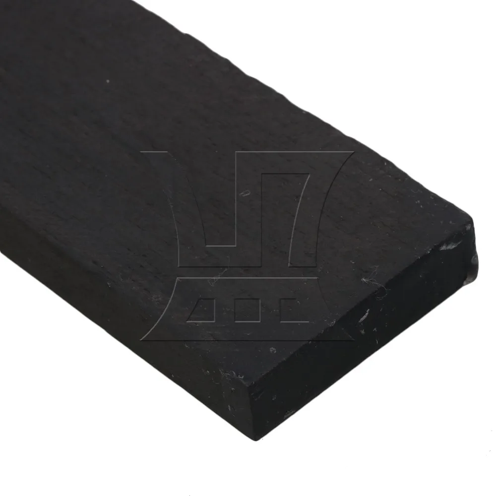 Yibuy 20x4 5x1 1 см черная ручка для рукоделия из черного дерева пустой блок музыкальных