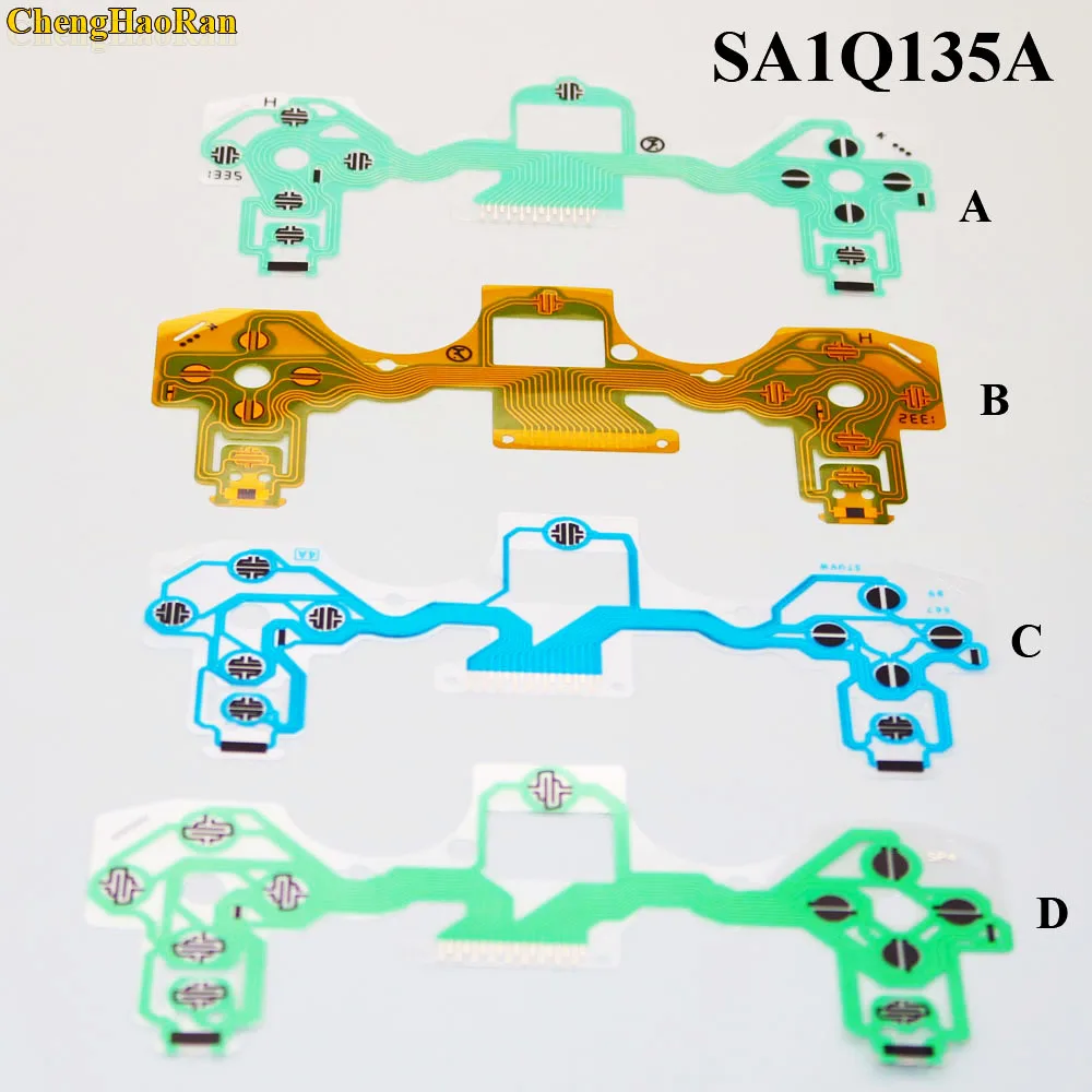 JDS JDM 030 040 SA1Q160A 159A 113A 135A 194A 222A для PS3 PS4 Dualshock Pro slim проводящая пленка для контроллера пленка для клавиатуры гибкий кабель