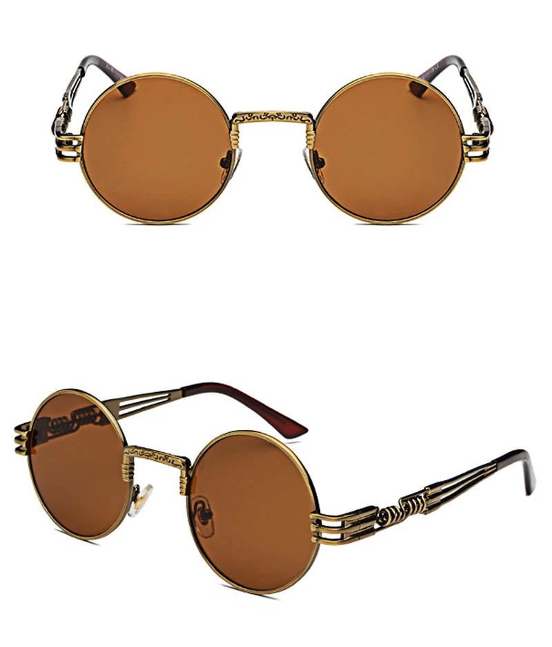 vintage steampunk sunglasses round (17)