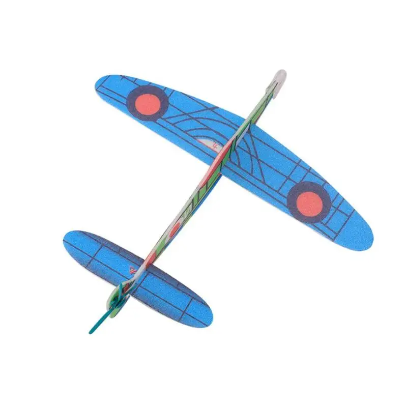 DIY самолет игрушка для детей ручной запуск метательный планерный самолет инерционный пенопласт детский Самолет Модель Дети Открытый FunToys горячие подарки