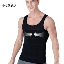 Для мужчин гинекомастия Корректор осанки поддержка спины жилет для похудения груди Корректирующее средство для тела контроль живота животик Триммер без рукавов рубашка