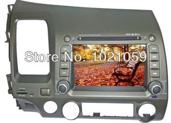 

Free shiping car radio dvd for civic. with multi osd language (left driving)