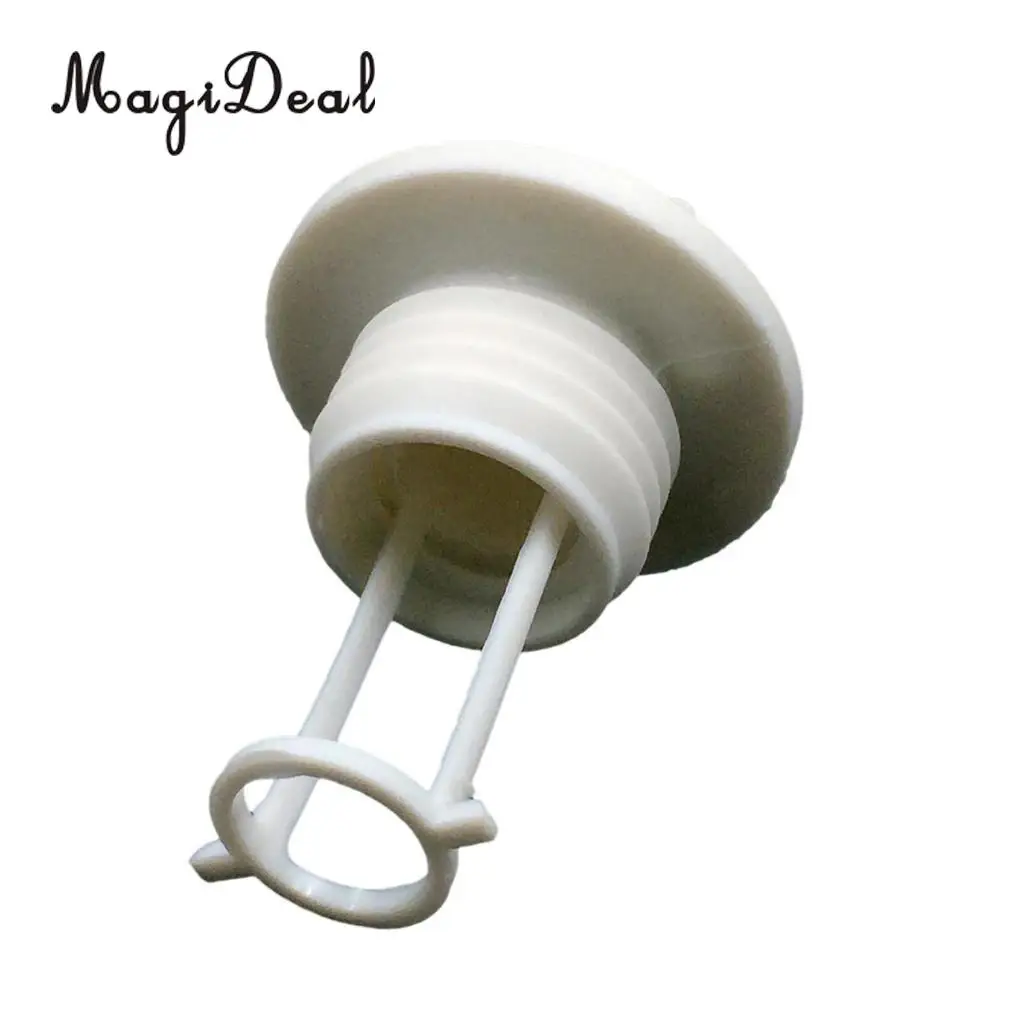 MagiDeal White Universal Drain Plug Thread Drain Plug Bung for Kayak Canoe Boat NEW