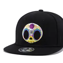 Израильский ePacket Каратель череп шапка для снайпера Вышитые Черный Бейсбол кепки шляпа для мужчин женщин спортивные кепки