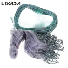 Monofilament 20/30/40/50 /60mm Fishing Net 1.8*30mMesh Hole Single Layer Fishing Gill Net Monofilament Gill Net 5 Type Hole