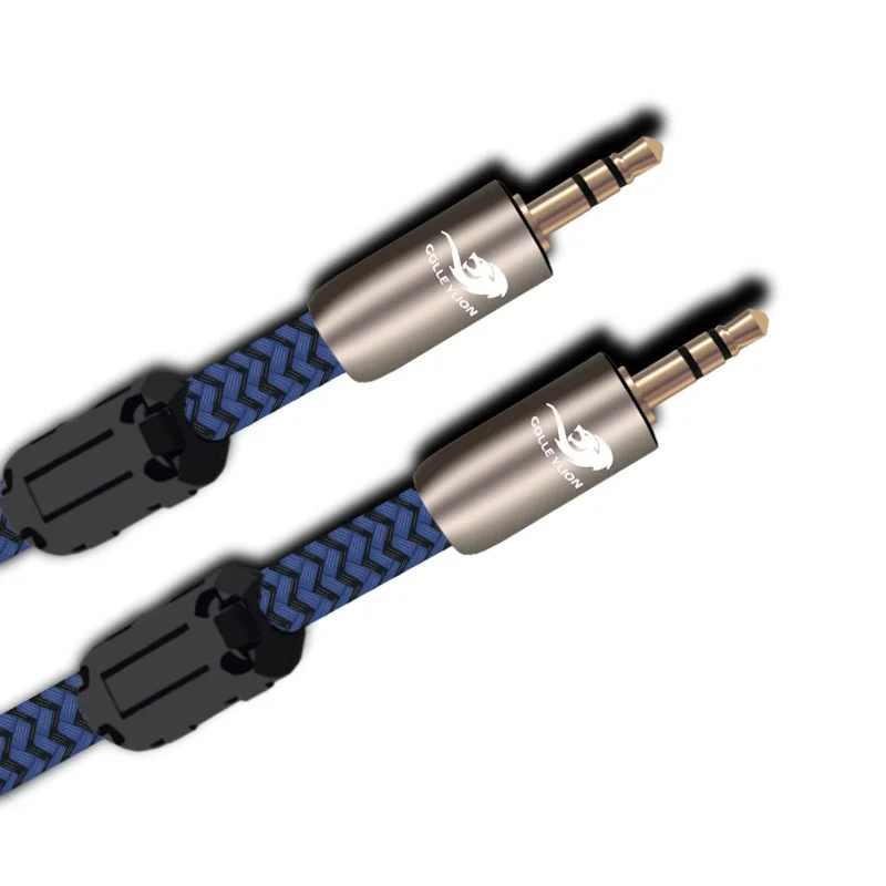 Stereo Jack 3.5mm Male to Male Auxiliary Audio Cable For Beats